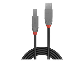 Lindy Anthra Line - USB-Kabel - USB (M) zu USB Typ B (M)