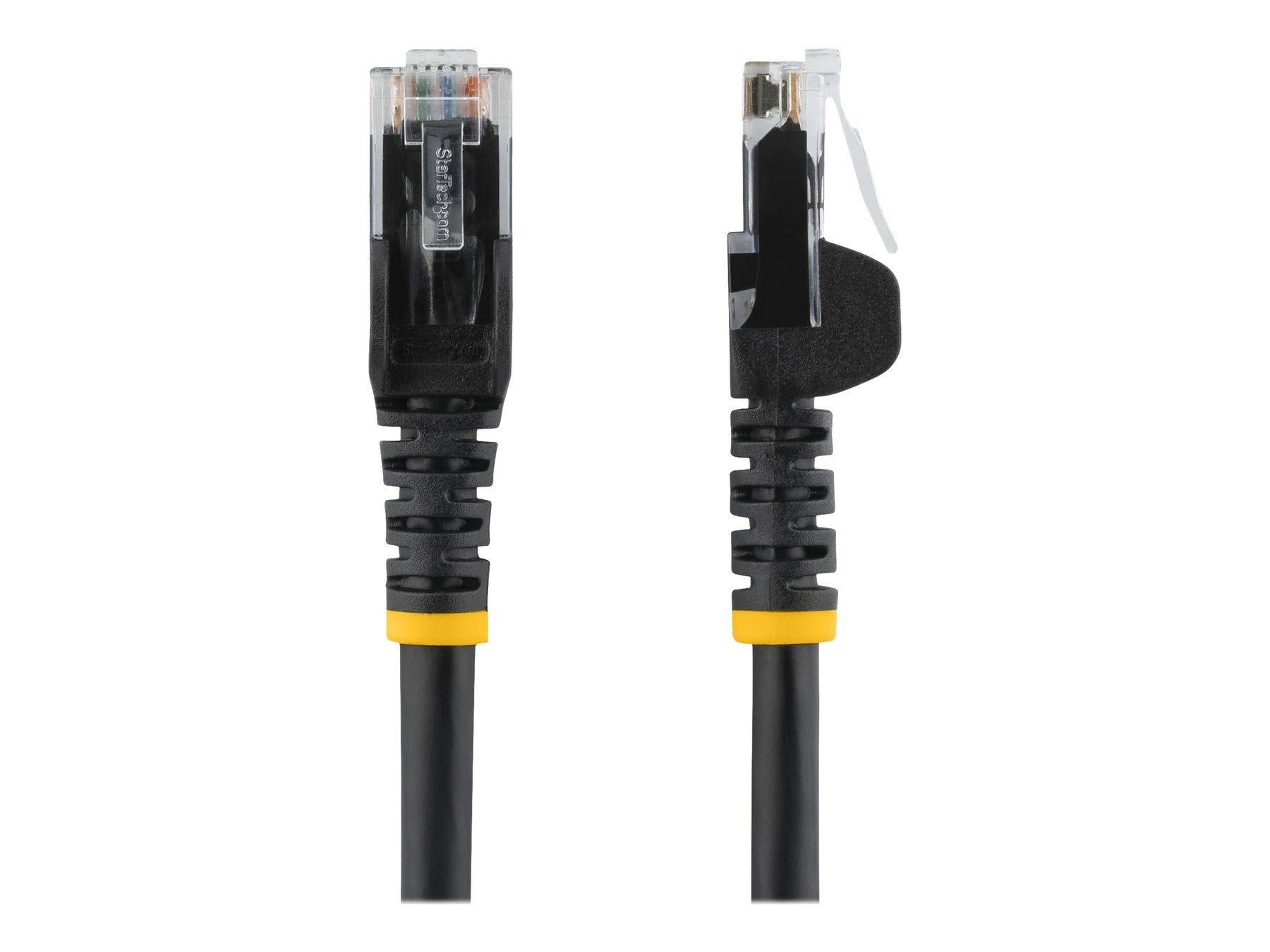 StarTech.com 2m Cat6 Snagless Gigabit UTP Netzwerkkabel - Cat 6 RJ45 Netzwerkkabel mit Knickschutz - Schwarz - Patch-Kabel - RJ-45 (M)