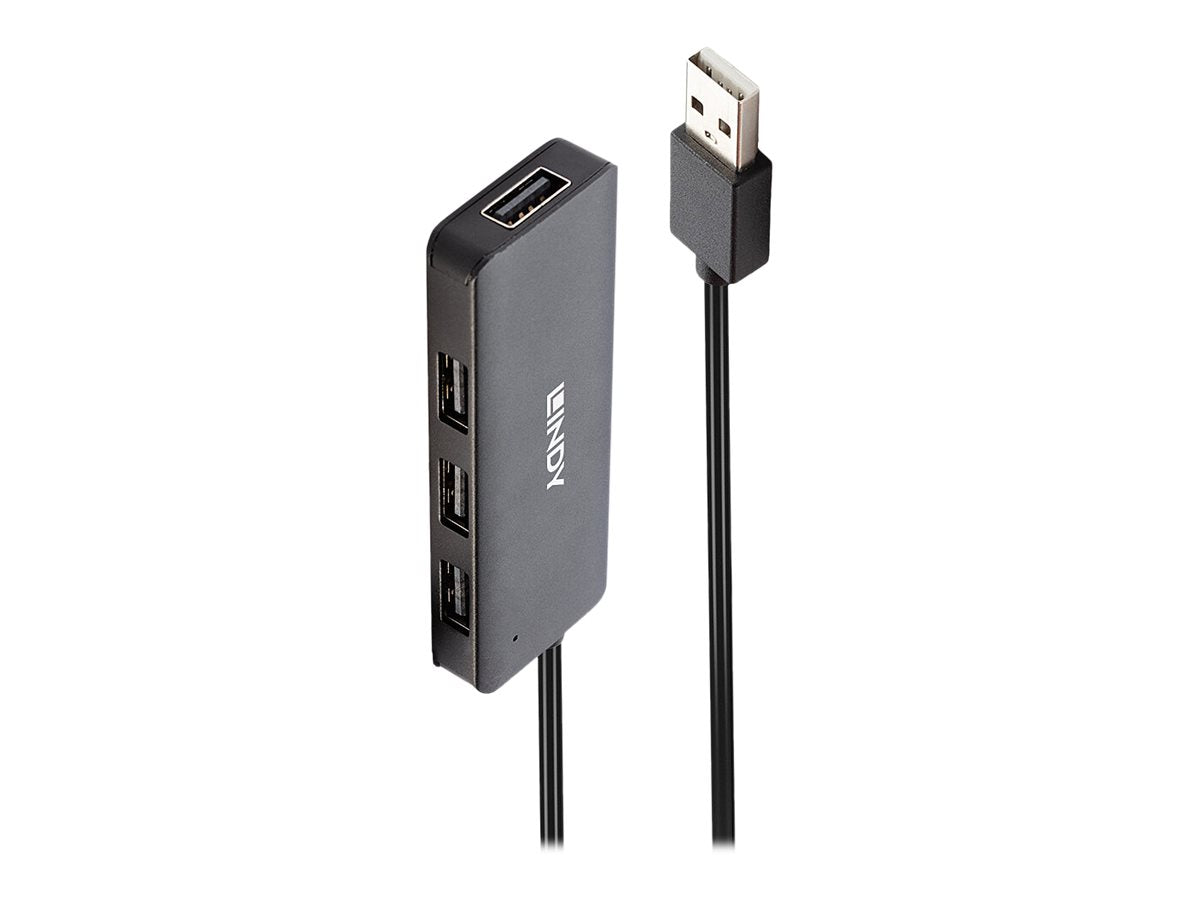 Lindy Hub - 4 x USB 2.0 - Desktop