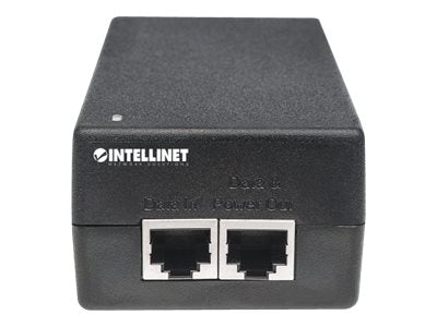 Intellinet Gigabit Ultra PoE-Injektor, 1 x 60 Watt-Port, IEEE 802.3bt und IEEE 802.3at/af-konform, Kunststoffgehäuse