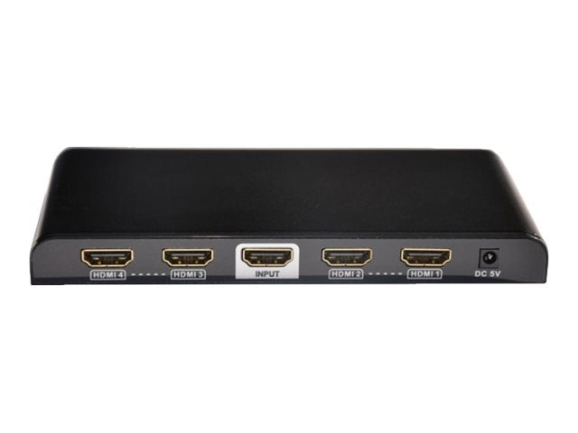 Techly 1 x 4 HDMI Splitter 4K x 2K - Video-/Audio-Splitter