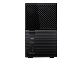 WD My Book Duo WDBFBE0200JBK - Festplatten-Array - 20 TB - 2 Schächte - HDD 10 TB x 2 - USB 3.1 (extern)