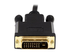 StarTech.com DisplayPort auf DVI Kabel 1,8m - Stecker/Stecker - DP zu DVI Adapter/ Konverter - 1920x1200 / 1080p - Schwarz - Videokabel - DisplayPort (M)