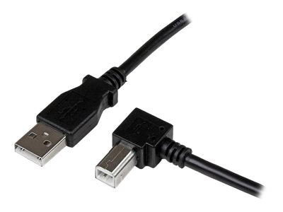 StarTech.com 1m USB 2.0 A auf B Kabel rechts gewinkelt - St/St - USB Druckerkabel - USB-Kabel - USB Typ B (M)