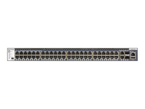 Netgear M4300-52G - Switch - L3 - managed - 2 x 10/100/1000/10000 + 2 x 10 Gigabit SFP+ + 48 x 10/100/1000