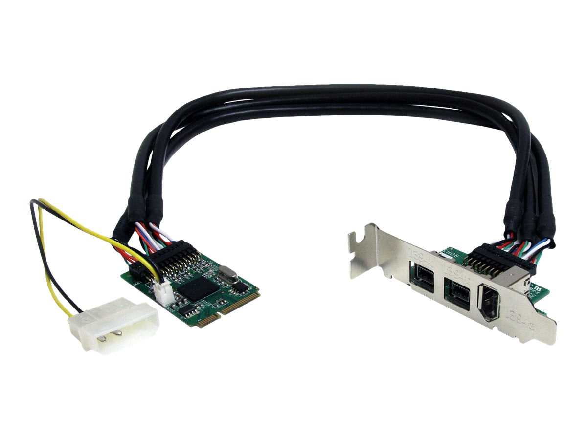 StarTech.com 3 Port 2b 1a 1394 Mini PCI Express FireWire-Kartenadapter