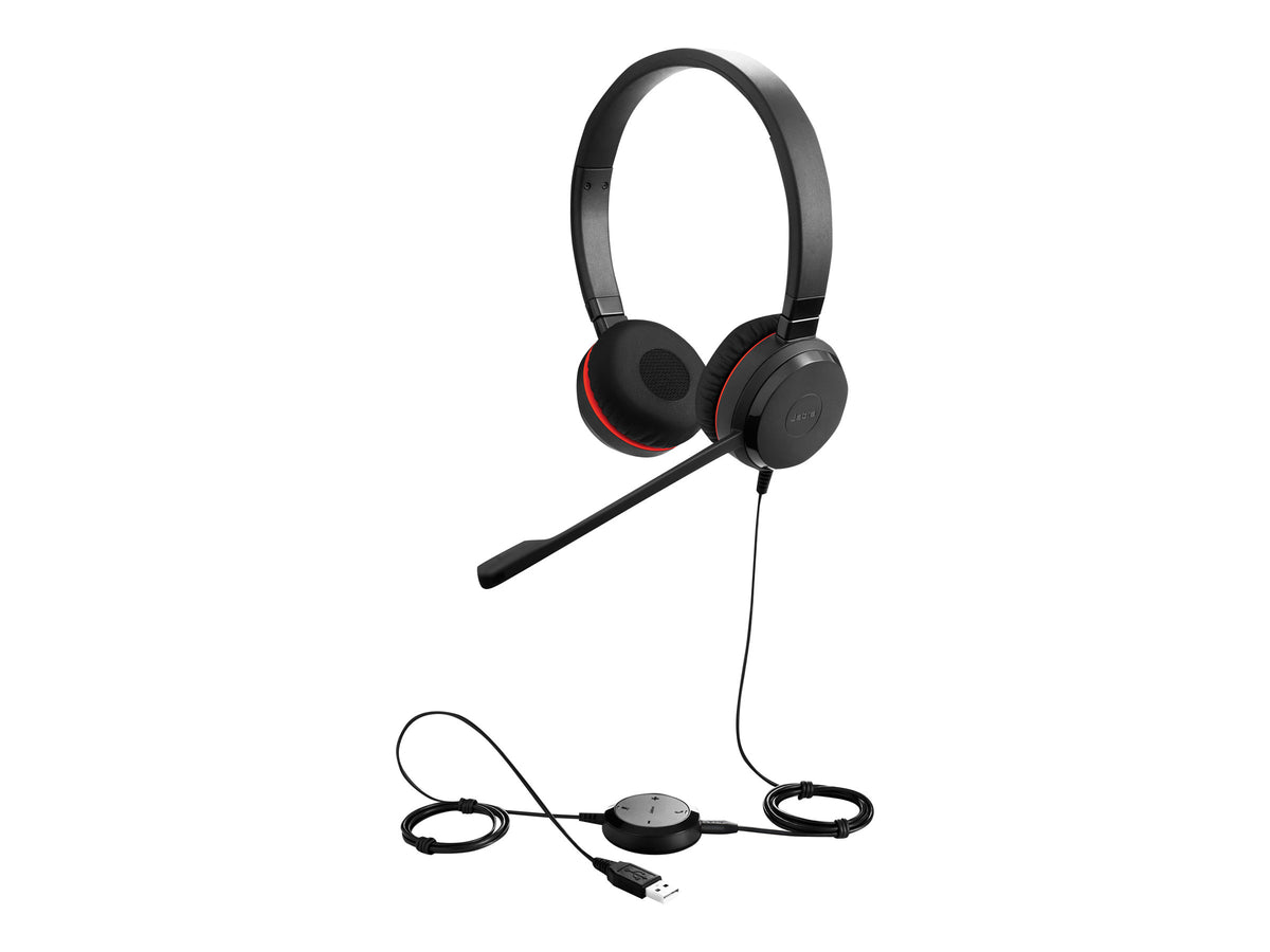 Jabra Evolve 30 II MS stereo - Headset - On-Ear