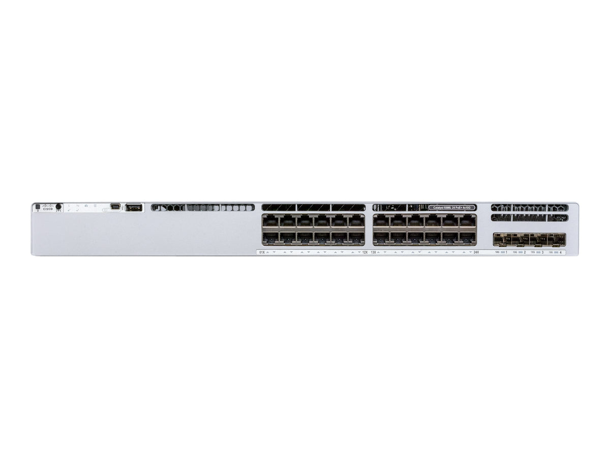 Cisco Catalyst 9300L - Network Essentials - Switch - L3 - managed - 24 x 10/100/1000 (UPOE)