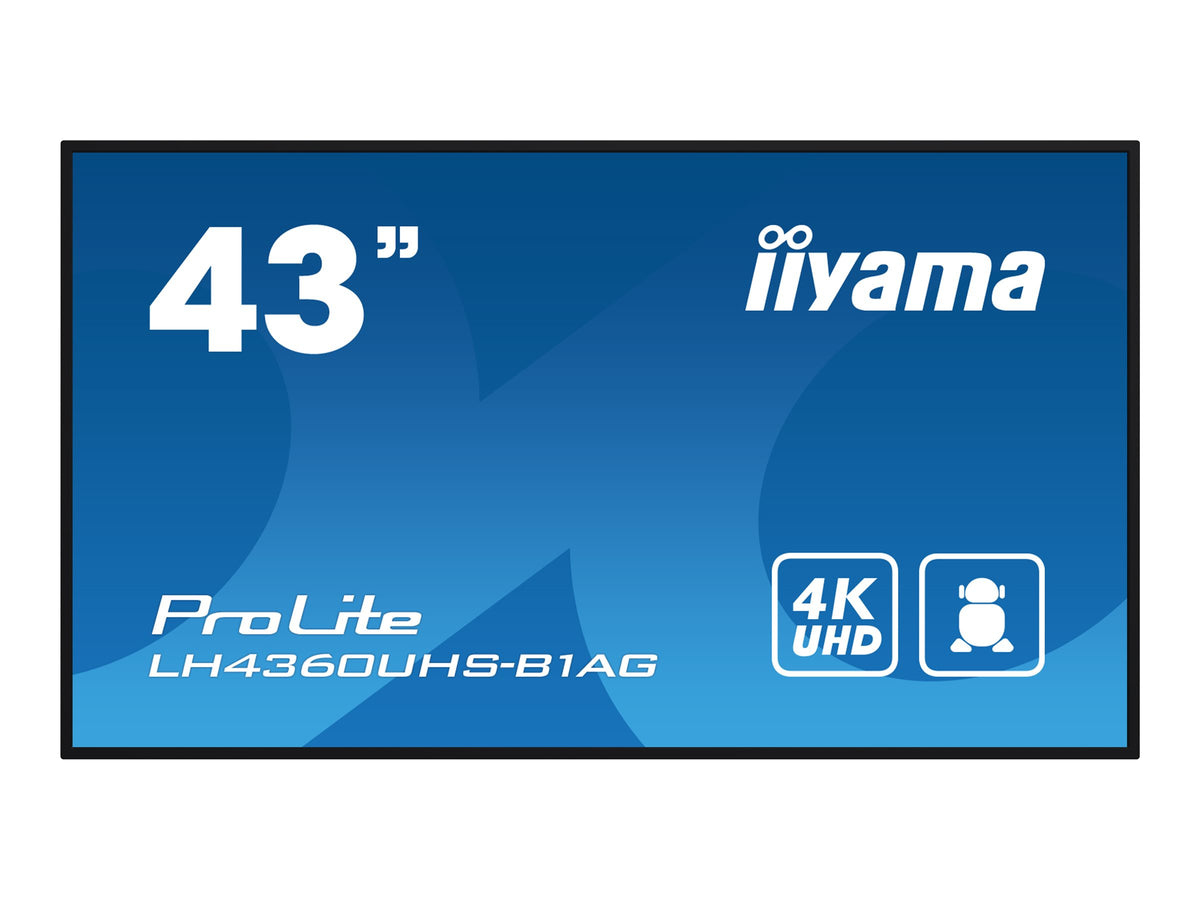 Iiyama ProLite LH4360UHS-B1AG - 109 cm (43") Diagonalklasse (108 cm (42.5")