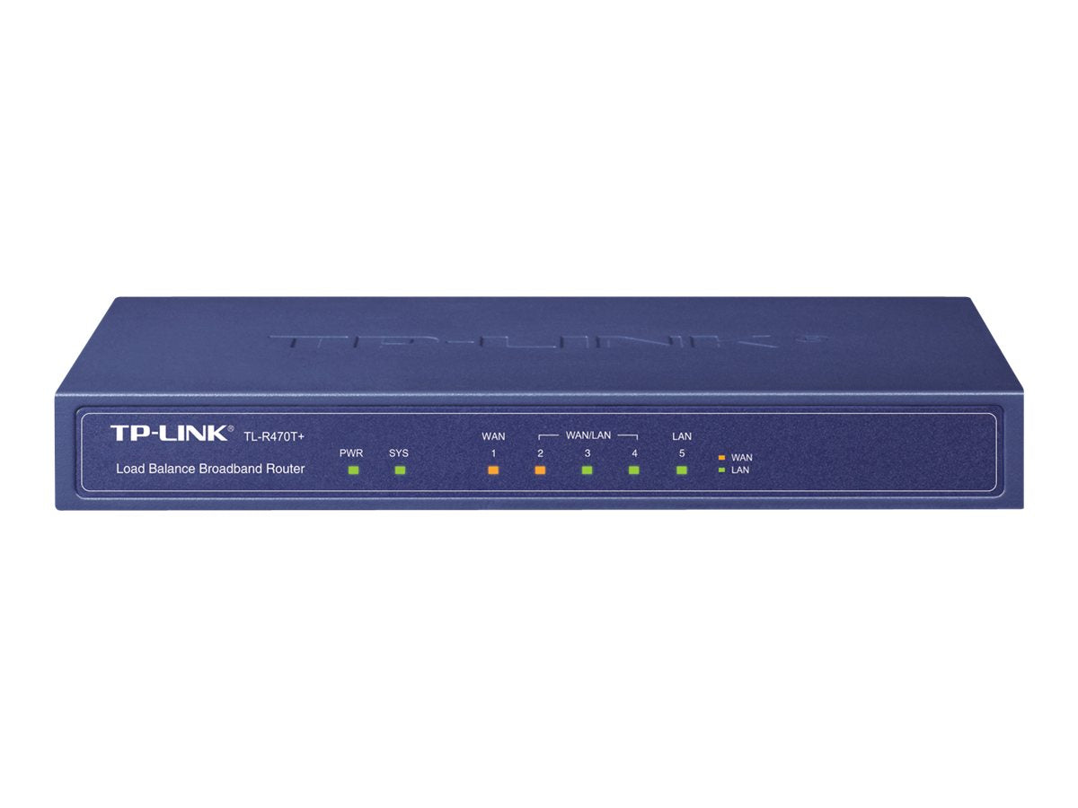 TP-LINK TL-R470T+ - - Router - - WAN-Ports: 4