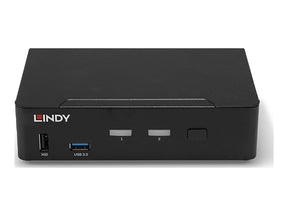 Lindy KVM-/Audio-/USB-Switch - 2 x KVM/Audio/USB