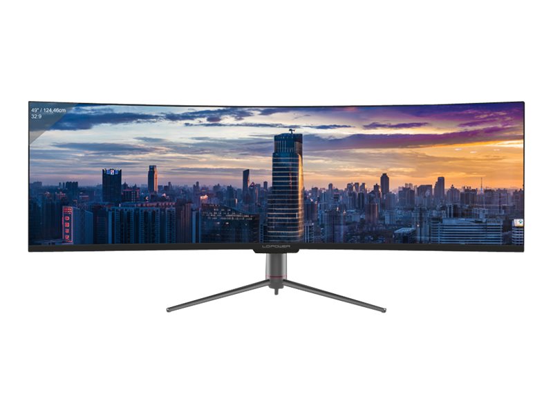 LC-Power QLED-Monitor - gebogen - 124.46 cm (49")