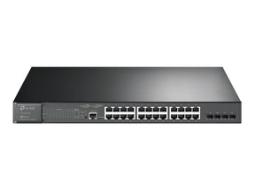 TP-LINK JetStream TL-SG3428MP - Switch - managed - 24 x 10/100/1000 (PoE+)