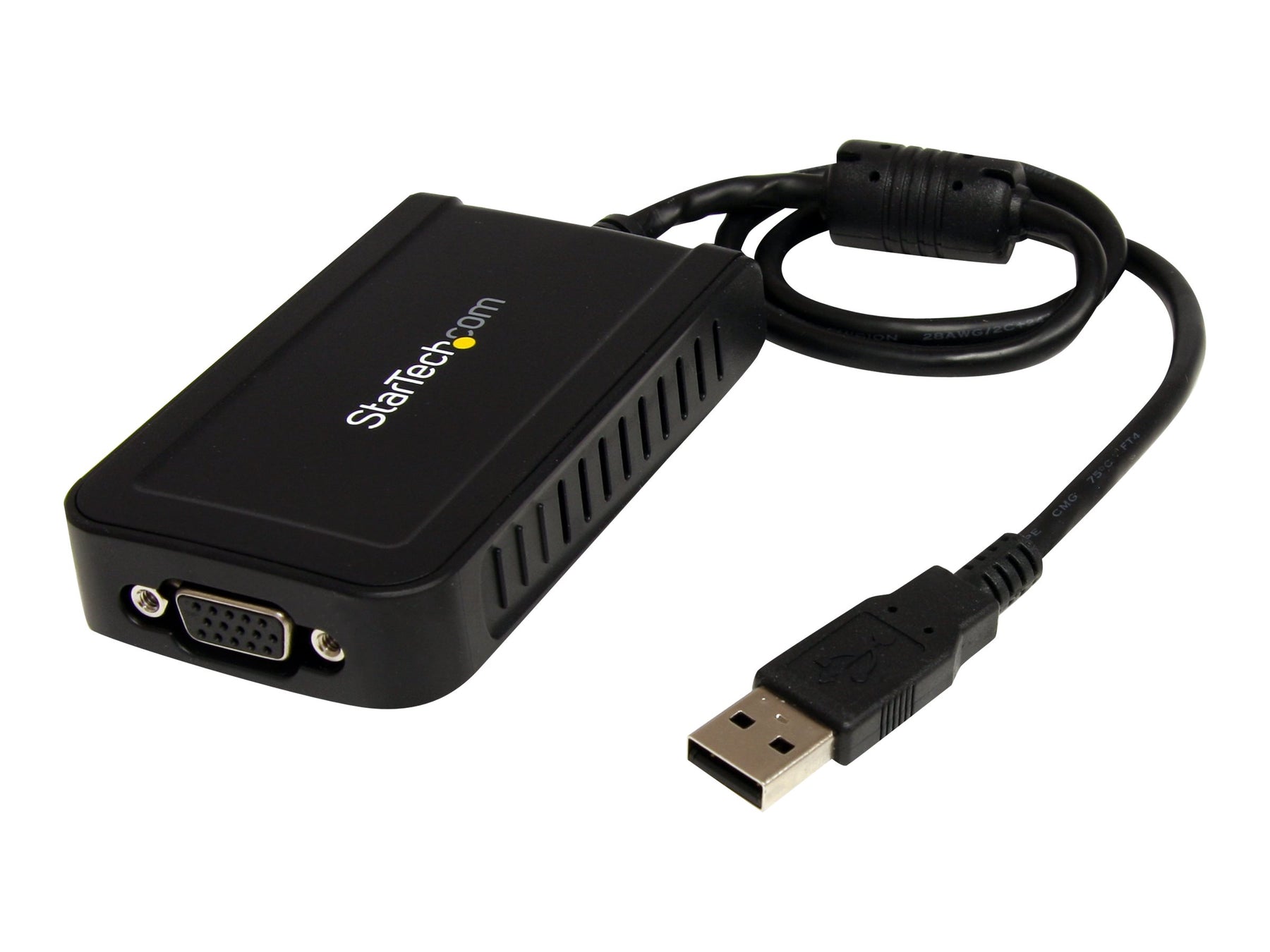 StarTech.com USB VGA Adapter - 1920x1200 - Multi Display Adapter Kabel - Externe Monitor Grafikkarte - 1080p - USB 2.0 - USB/VGA-Adapter - TAA-konform - USB (M)