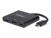 StarTech.com USB-C auf HDMI Adapter - 4K 30Hz - Thunderbolt 3 kompatibel - mit Power Delivery (USB PD)