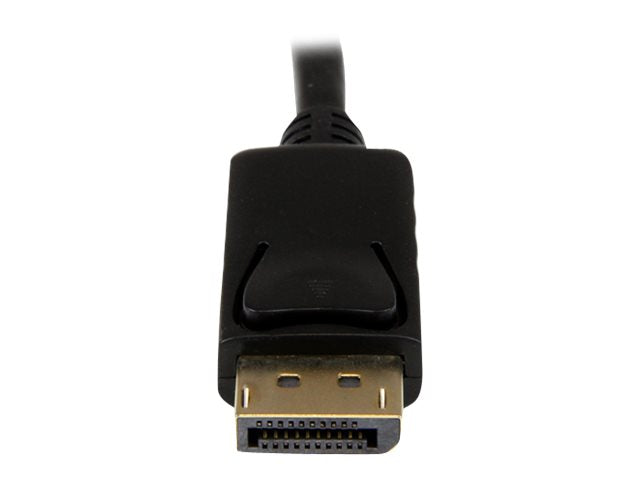 StarTech.com DisplayPort auf DVI Kabel 1,8m - Stecker/Stecker - DP zu DVI Adapter/ Konverter - 1920x1200 / 1080p - Schwarz - Videokabel - DisplayPort (M)