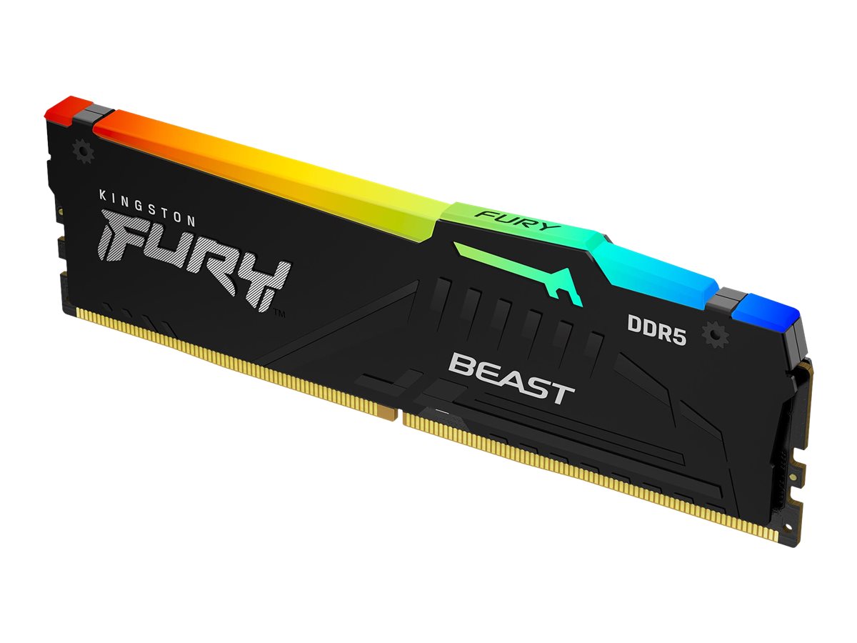 Kingston FURY Beast RGB - DDR5 - Kit - 64 GB: 4 x 16 GB