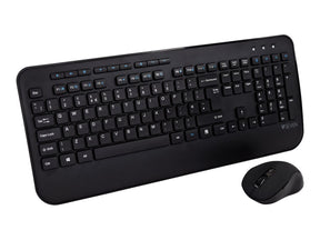 V7 CKW300UK - Tastatur-und-Maus-Set - kabellos