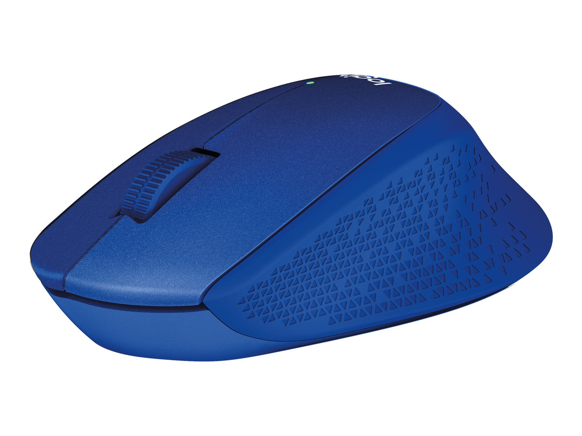 Logitech M330 SILENT PLUS - Maus - 3 Tasten - kabellos - 2.4 GHz - kabelloser Empfänger (USB)