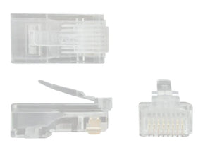 StarTech.com Cat5e RJ-45 Steckverbinder 50 St. - Großpackung 50x RJ45 Modularstecker - Netzwerkanschluss - RJ-45 (M)