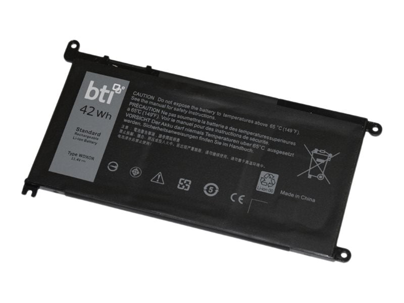 BTI WDX0R-BTI - Laptop-Batterie (gleichwertig mit: Dell WDX0R, Dell Y3F7Y)