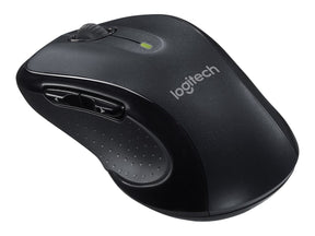 Logitech M510 - Maus - Für Rechtshänder - Laser - 5 Tasten - kabellos - 2.4 GHz - kabelloser Empfänger (USB)