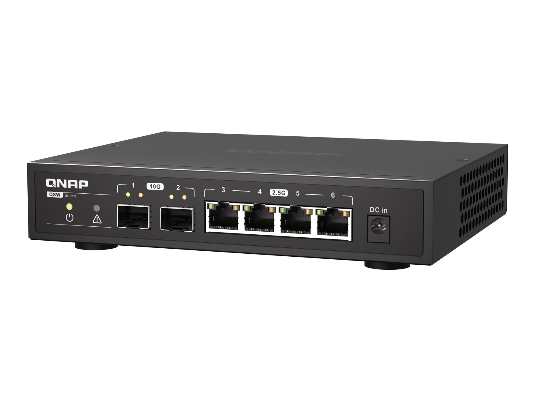 QNAP QSW-2104-2S - Switch - unmanaged - 2 x 10 Gigabit SFP+ + 4 x 2.5GBase-T