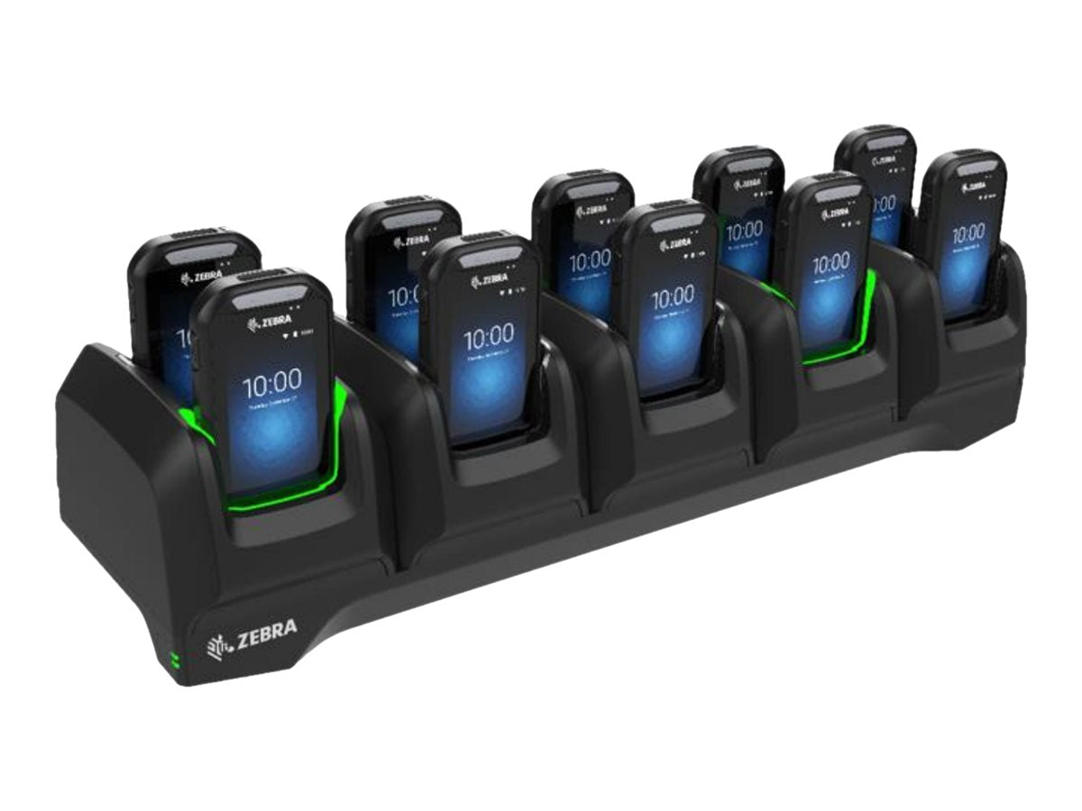 Zebra 10-Slot Locking Smart Cradle - Handheld-Ladestation