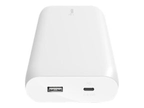 Belkin BoostCharge - Powerbank - 20000 mAh - 30 Watt - Fast Charge, PD - 2 Ausgabeanschlussstellen (USB, 24 pin USB-C)