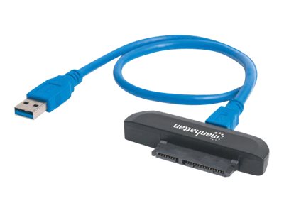 Manhattan USB-A to SATA 2.5" Adapter Cable, 42cm, Male to Male, 5 Gbps (USB 3.2 Gen1 aka USB 3.0)