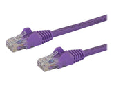 StarTech.com 5m Cat6 Snagless RJ45 Ethernet Netzwerkkabel - Lila - 5m Cat 6 UTP Kabel - Patch-Kabel - RJ-45 (M)