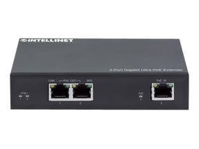 Intellinet 2-Port Gigabit Ultra PoE Extender, Adds up to 100 m (328 ft.)