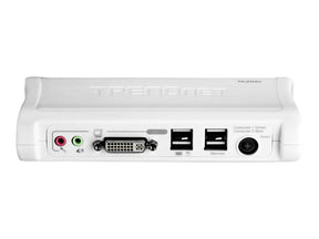 TRENDnet TK 204UK - KVM-/Audio-Switch - 2 x KVM/Audio