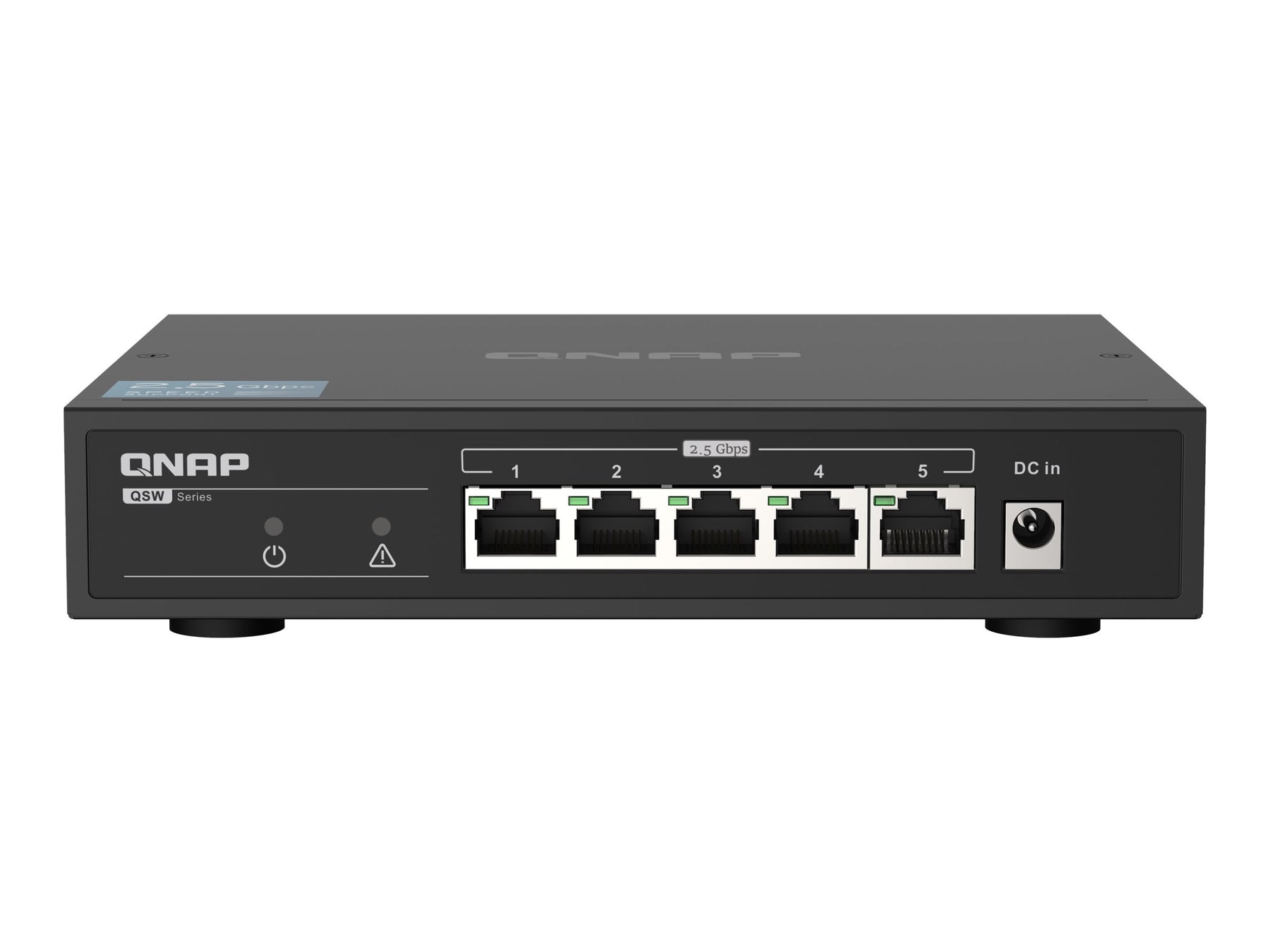 QNAP QSW-1105-5T - Switch - unmanaged - 5 x 10/100/1000/2.5G