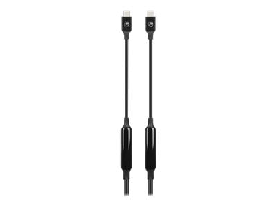 Manhattan USB-C to USB-C Cable, 5m, Active, Male to Male, Black, 10 Gbps (USB 3.2 Gen2 aka USB 3.1)