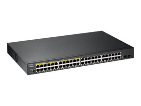 ZyXEL GS1900 Series GS1900-48HPv2 - Switch - Smart - 48 x 10/100/1000 (24 PoE+)