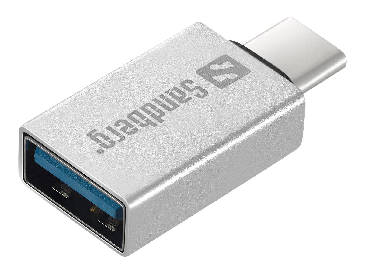 SANDBERG USB-Adapter - USB-C (M) zu USB Typ A (W)