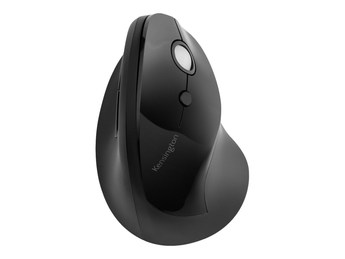 Kensington Pro Fit Ergo Wireless Mouse - Maus - ergonomisch - 5 Tasten - kabellos - 2.4 GHz, Bluetooth 4.0 LE - kabelloser Empfänger (USB)