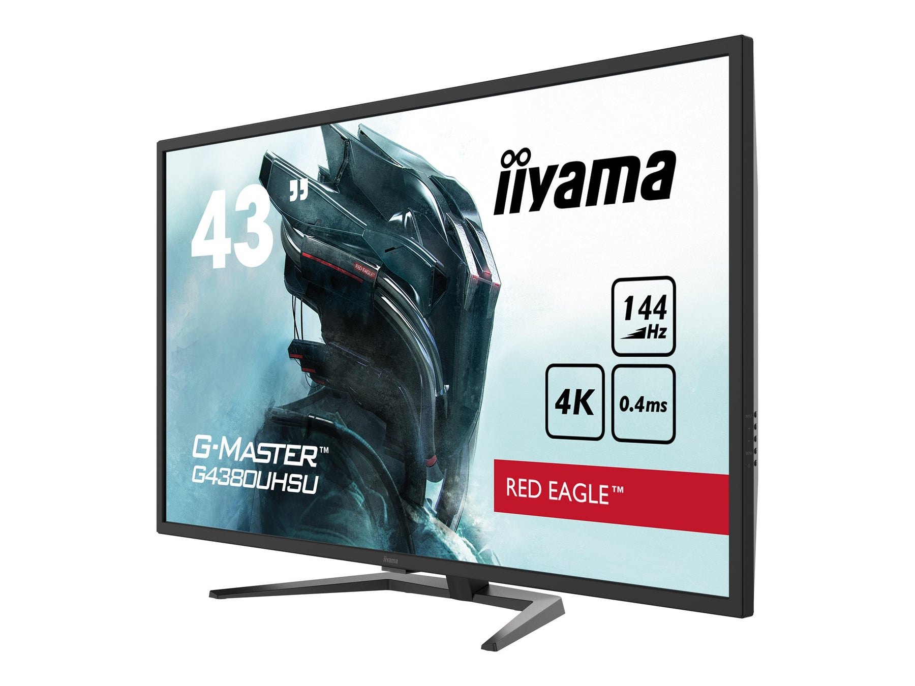 Iiyama G-MASTER Red Eagle G4380UHSU-B1 - LED-Monitor - 109.2 cm (43")