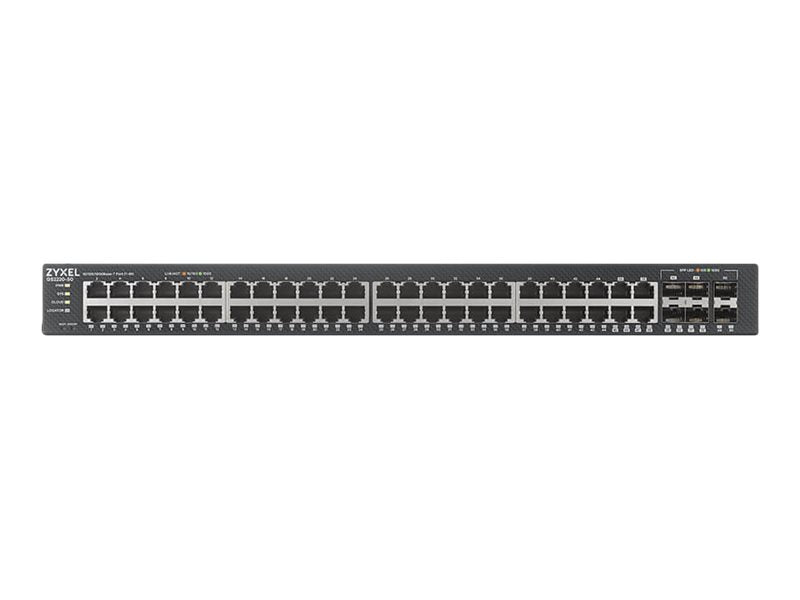 ZyXEL GS2220-50 - Switch - managed - 44 x 10/100/1000 + 4 x Kombi-Gigabit-SFP + 2 x Gigabit SFP