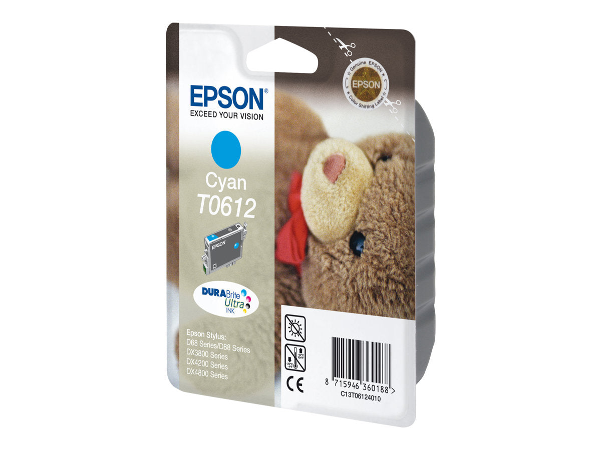 Epson T0612 - 8 ml - Cyan - Original - Blisterverpackung