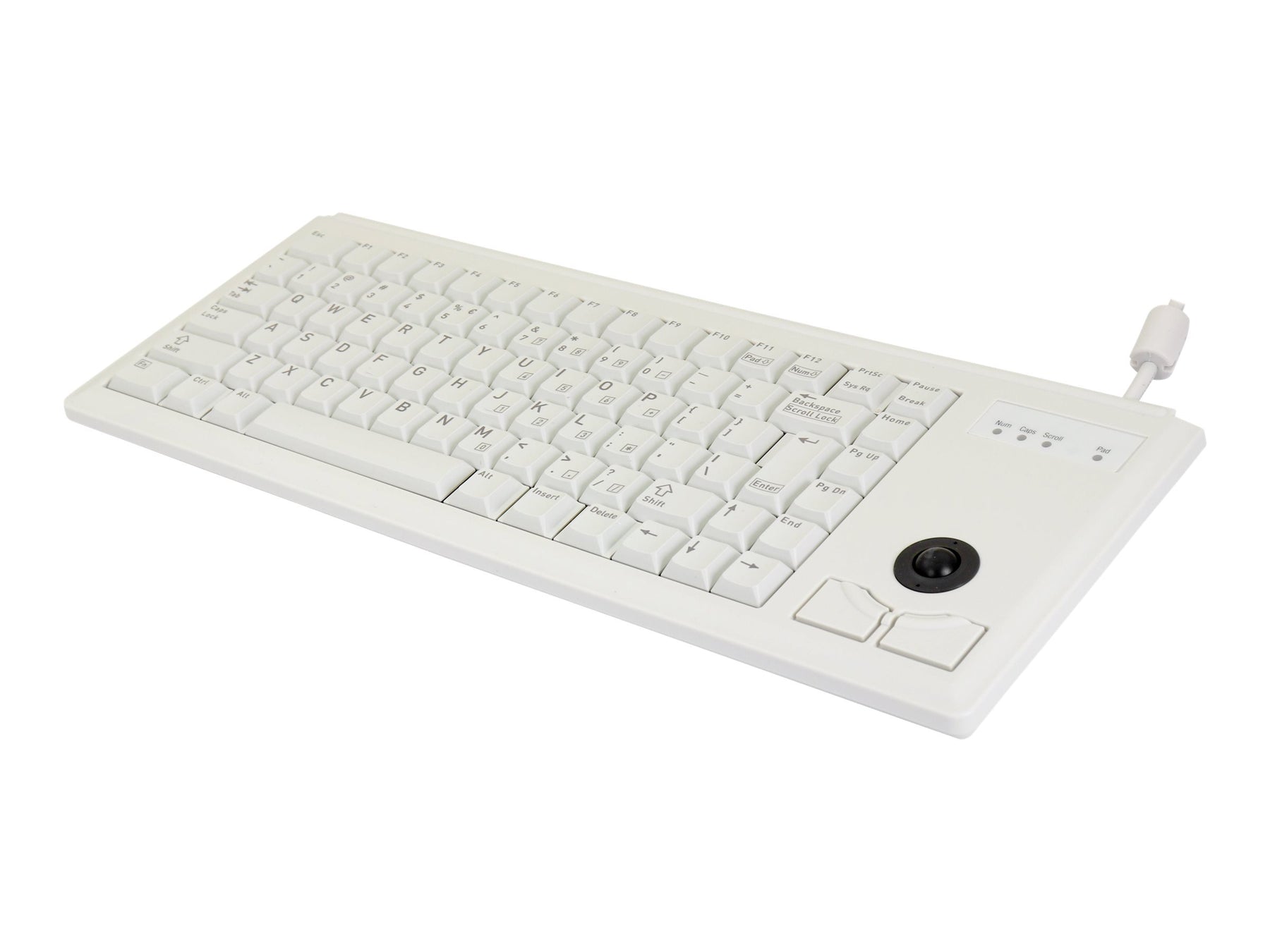 Cherry ML4420 - Tastatur - USB - USA - Hellgrau