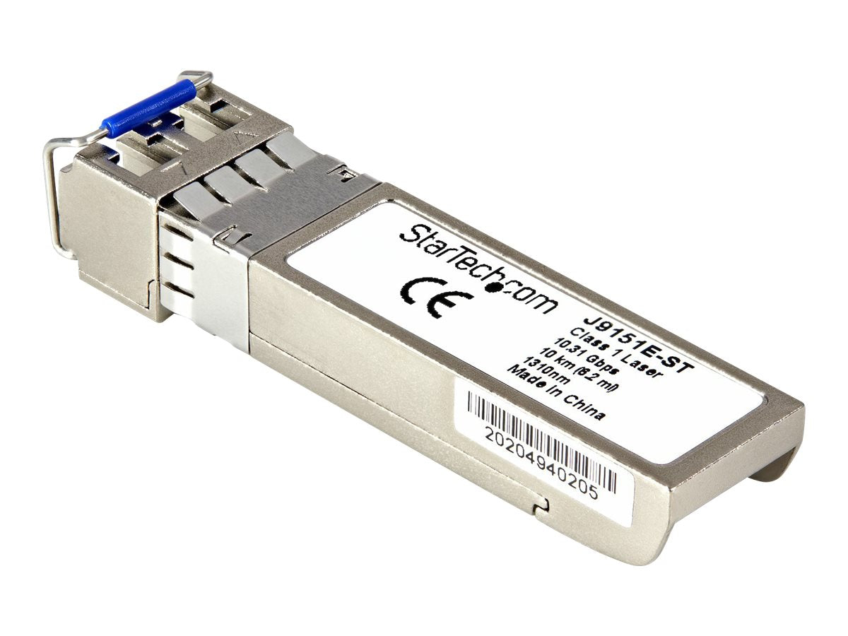 StarTech.com J9151E-ST Transceiver Modul (SFP+ Module, 10GBase-LR HP kompatibel, Glasfaser, 1310nm, LC Single Mode mit DDM)