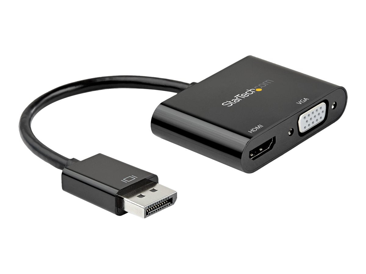 StarTech.com DisplayPort to HDMI VGA Adapter, DisplayPort 1.2 HBR2 to HDMI 2.0 (4K 60Hz)