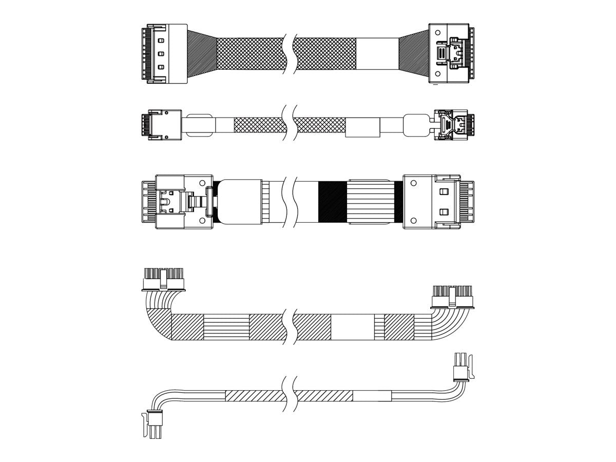 Lenovo ThinkSystem - Kabelsatz für internen RAID-Adapter