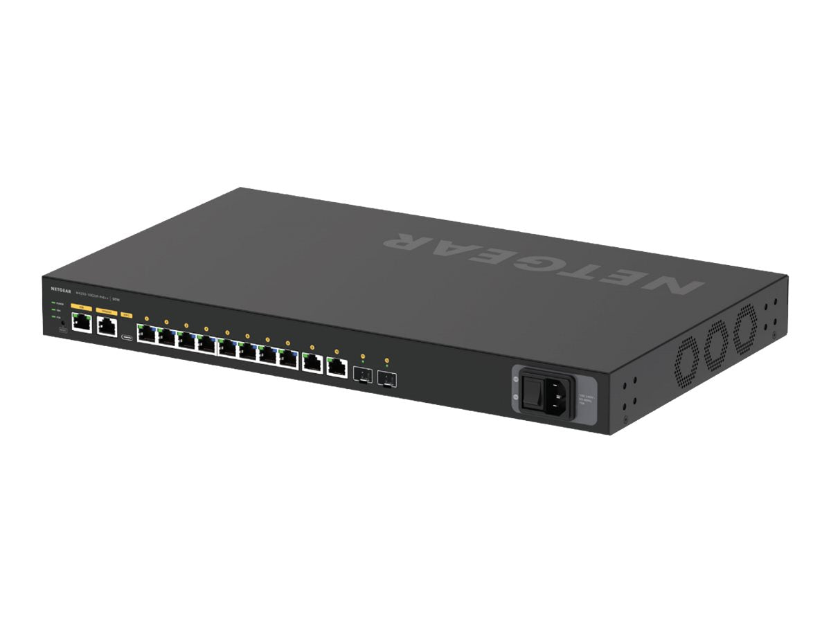 Netgear AV Line M4250-10G2XF-PoE++ - Switch - L3 - managed - 10 x 10/100/1000 (8 PoE++)