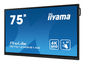 Iiyama ProLite TE7512MIS-B1AG - 190 cm (75") Diagonalklasse (189.3 cm (74.5")