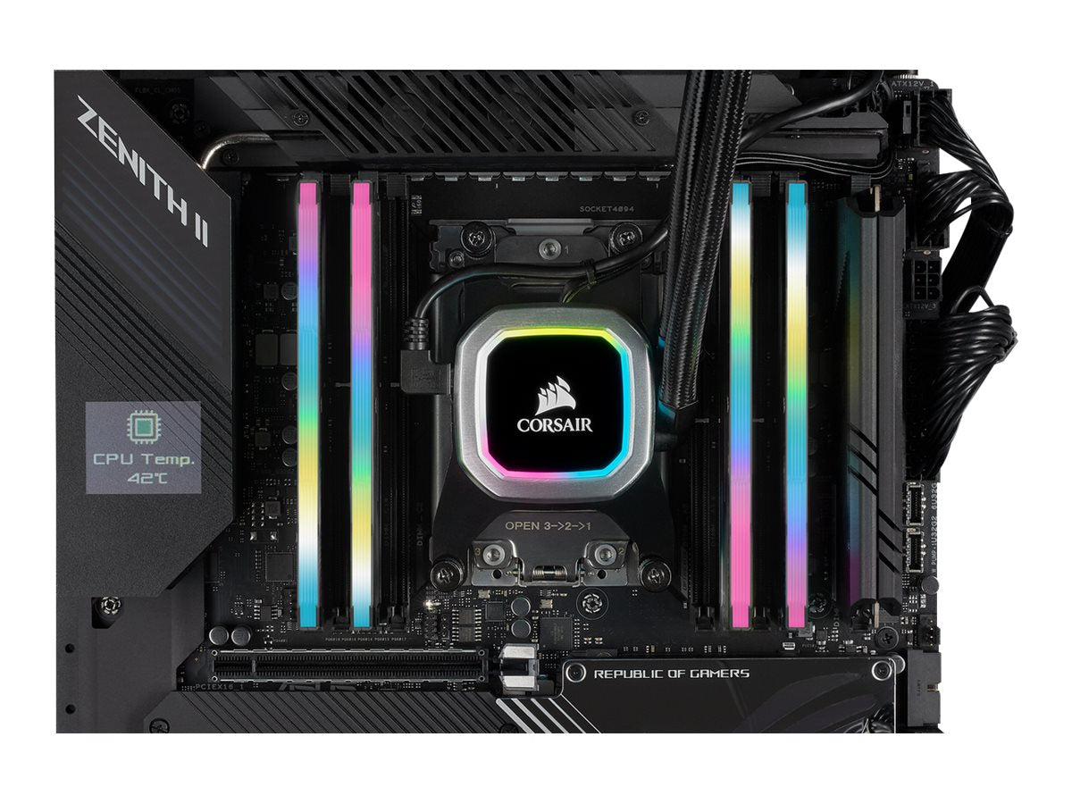 Corsair Vengeance RGB PRO SL - DDR4 - Kit - 16 GB: 2 x 8 GB