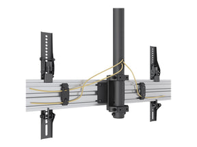 Neomounts NMPRO-CMB2 - Klammer - für 2 LCD-Displays - Schwarz - Bildschirmgröße: 81.3-139.7 cm (32"-55")