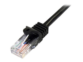 StarTech.com 2m Cat5e RJ45 UTP Netzwerkkabel Snagless - Cat 5e Patchkabel - Schwarz - Stecker / Stecker - Patch-Kabel - RJ-45 (M)